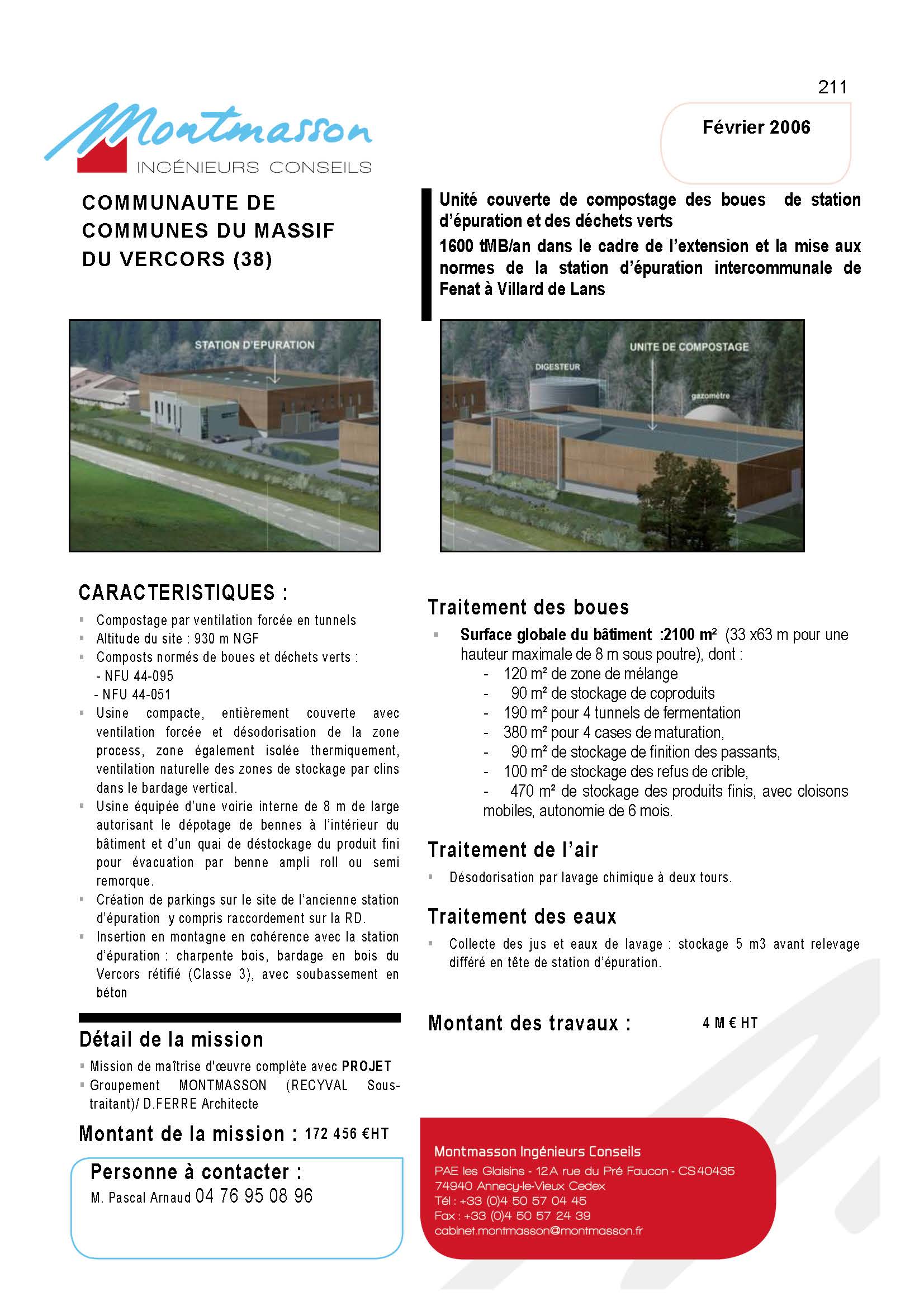 Unité couverte de compostage 