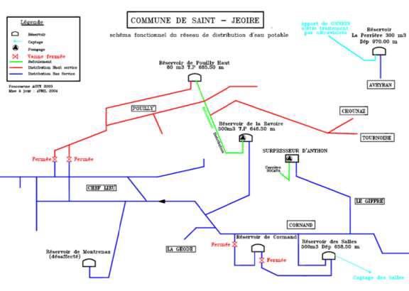 SCHEMA DIRECTEUR ST JEOIRE 