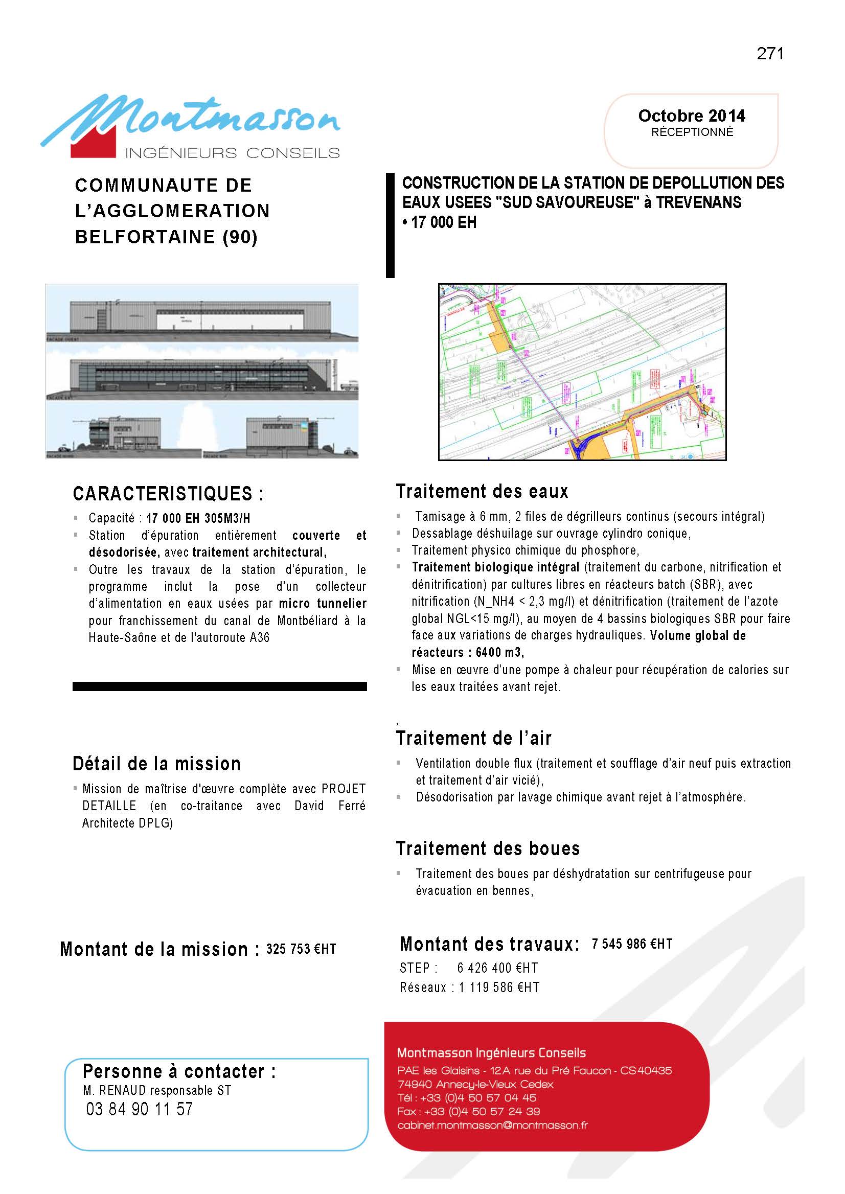 STATION DEPOLLUTION SUD SAVOUREUSE TREVENANS