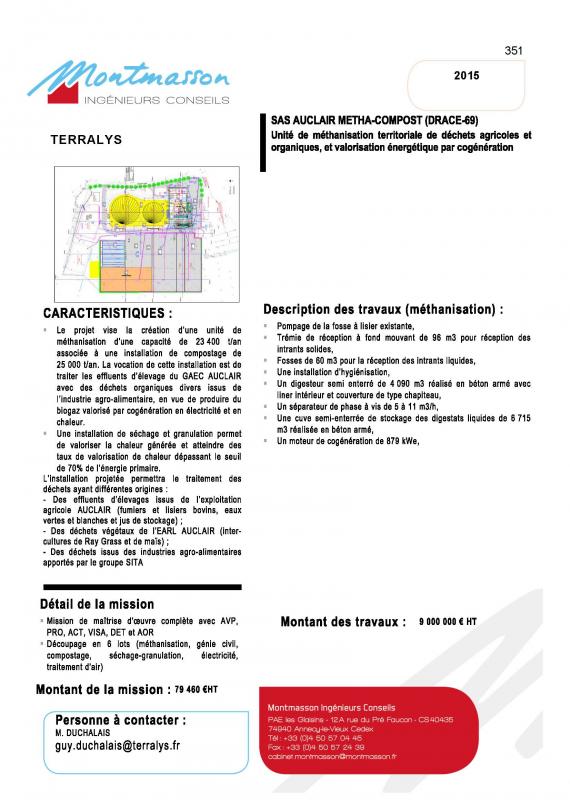 METHANISATION DECHETS AGRICOLES