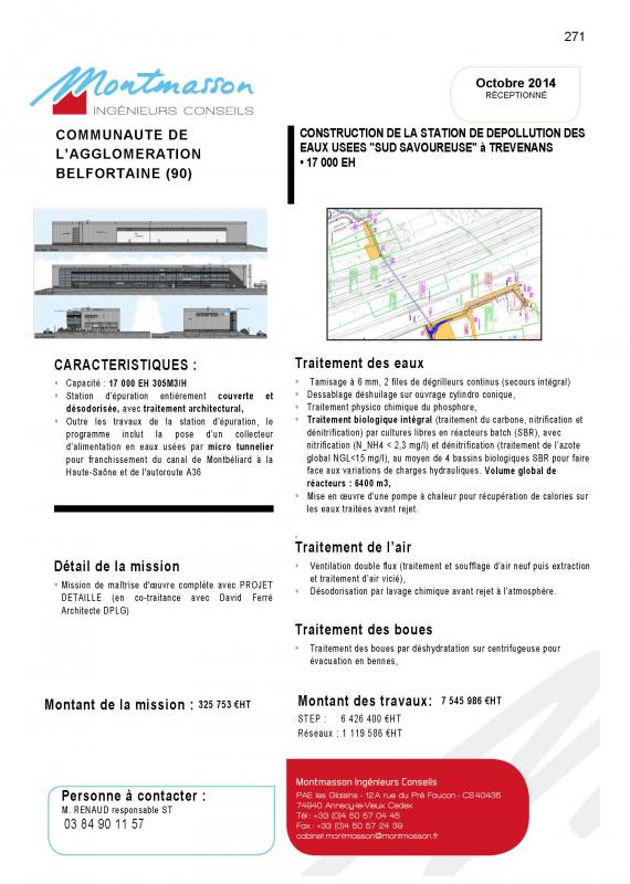 STATION DEPOLLUTION SUD SAVOUREUSE TREVENANS