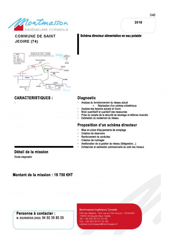 SCHEMA DIRECTEUR ST JEOIRE 